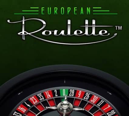 Roulette européenne 1 zéro