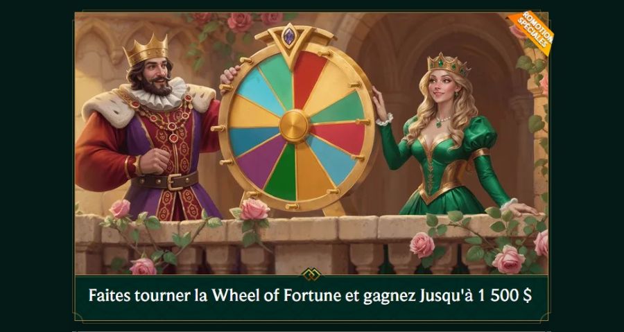 Wheel of Fortune Casinia Casino en ligne