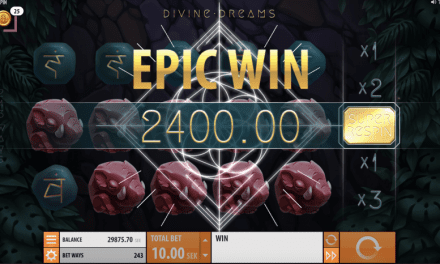Divine Dreams : Une nouvelle machine à sous disponible chez Azur