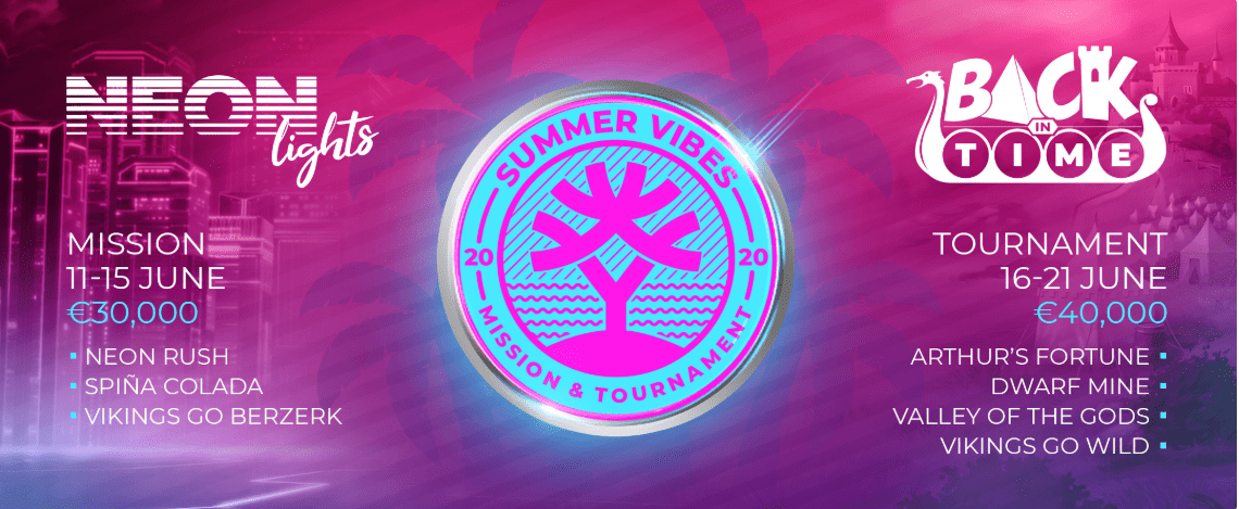 70 000€ à décrocher sur la promo Summer Vibes d’Yggdrasil
