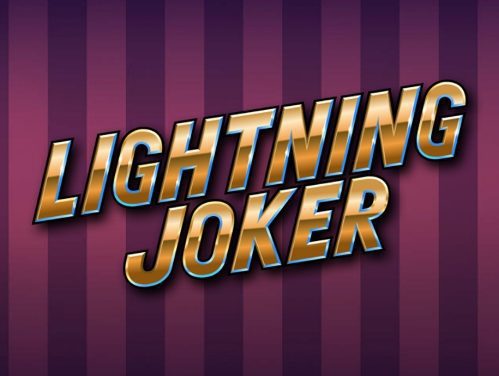La machine à sous Lighting Joker de Yggrasil disponible le 10 juin sur les casinos français
