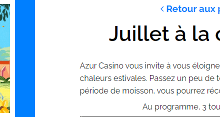 Juillet à la campagne : 45 000 € à se partager sur les jeux Betsoft