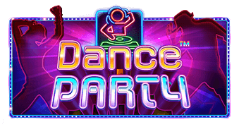 dance party logo machine à sous 