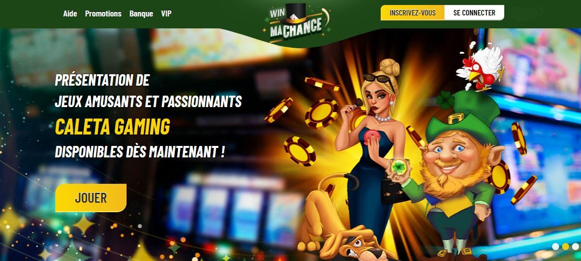 Les jeux de Caleta enfin sur Machance Casino