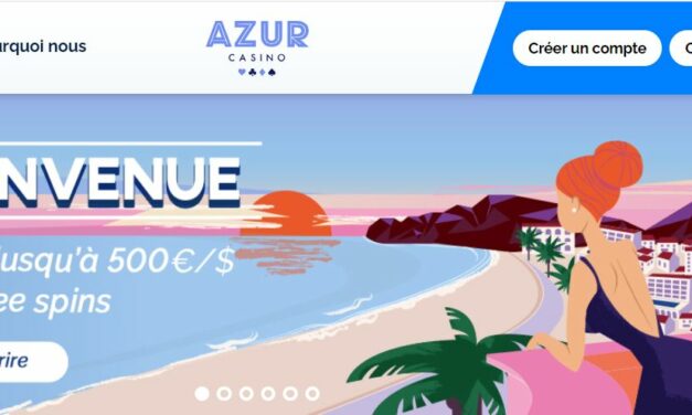 5 bonnes raisons de jouer sur Azur Casino