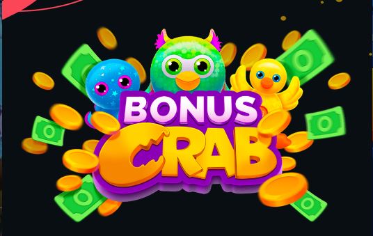 Bonus special "bonus crab" sur le casino en ligne Boomerang