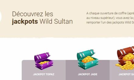 Des jackpots exclusifs à gagner chaque semaine sur Wild Sultan