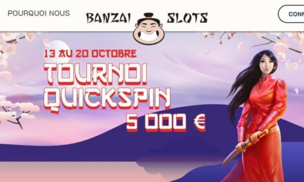 Participez à la course Quickspin de Banzai Slot Casino