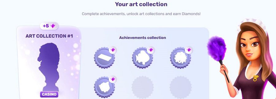 Promotion spéciale « Collection d’art » sur Slots Palace Casino