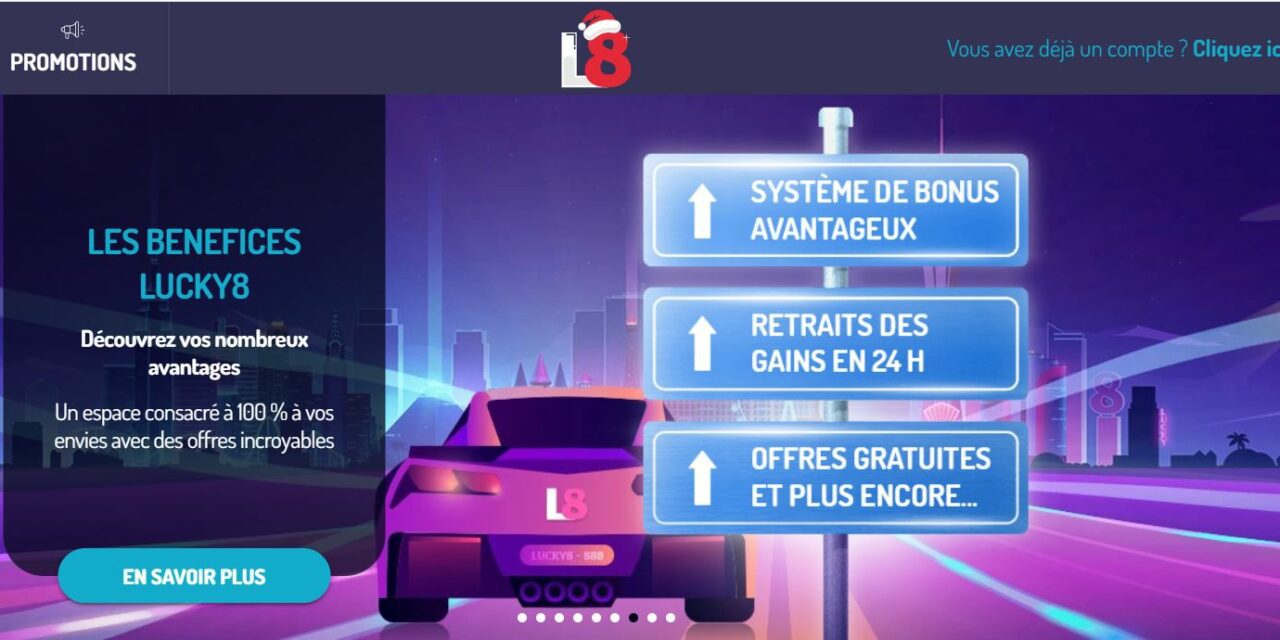 Un joueur de Lucky8 Casino enchaîne les gros gains