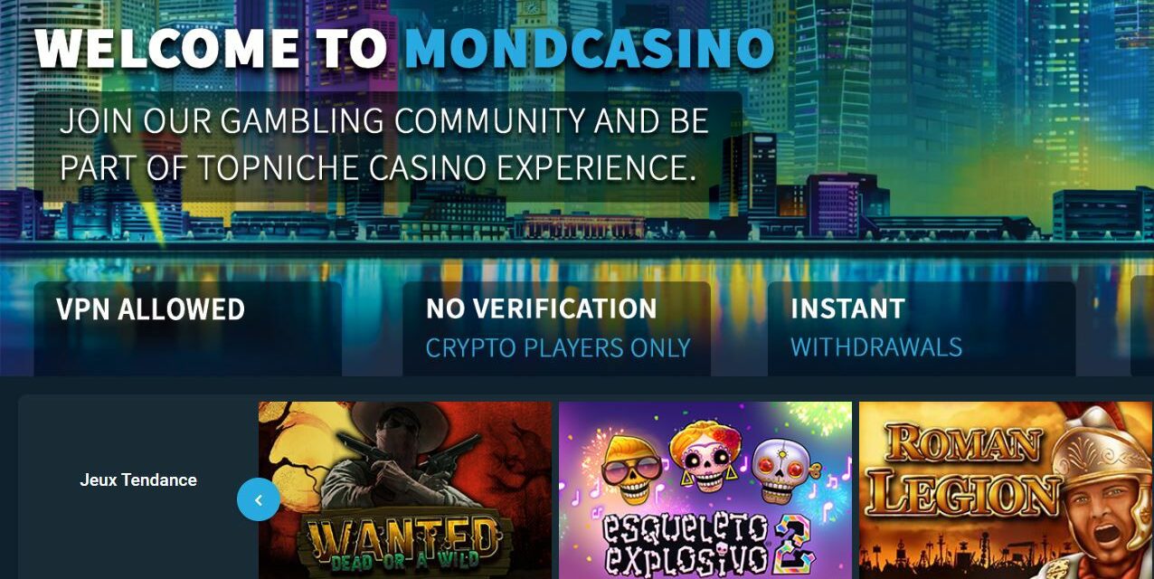 Comment devenir joueur VIP sur Mond Casino