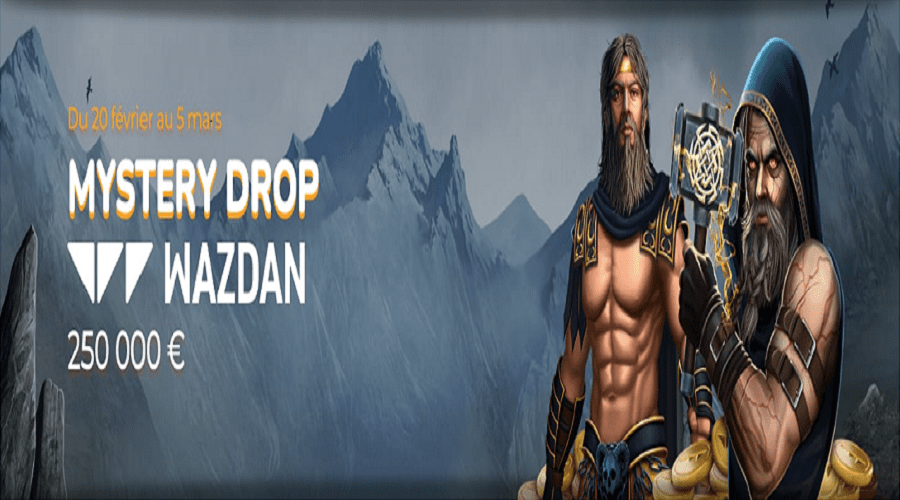 Tournoi Wazdan jusqu’au 5 mars sur Arlequin Casino