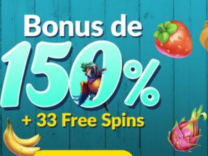 Bonus de 150% sur Lucky Treasure