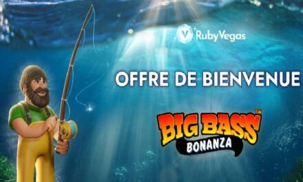 Bonus de bienvenue de 400€ pour jouer sur Ruby Vegas