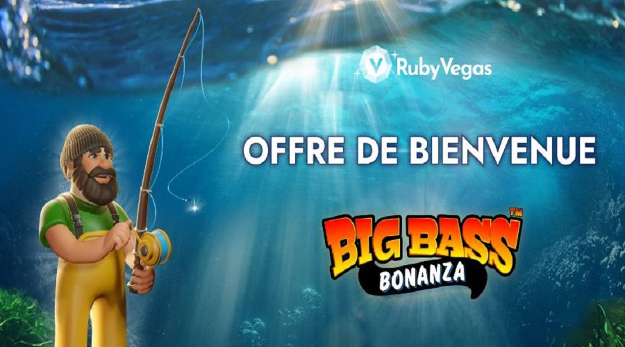 Bonus de bienvenue de 400€ pour jouer sur Ruby Vegas
