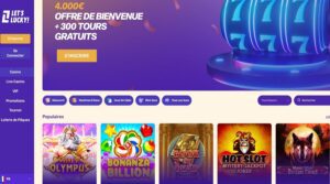 letslucky casino bonus de bienvenue