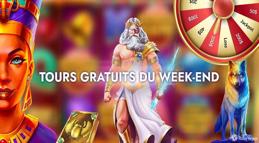 Comment recevoir des tours gratuits sur Ruby Vegas casino ?