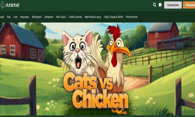 Dublinbet : 10 000€ en jeu sur la promo Cats vs Chicken