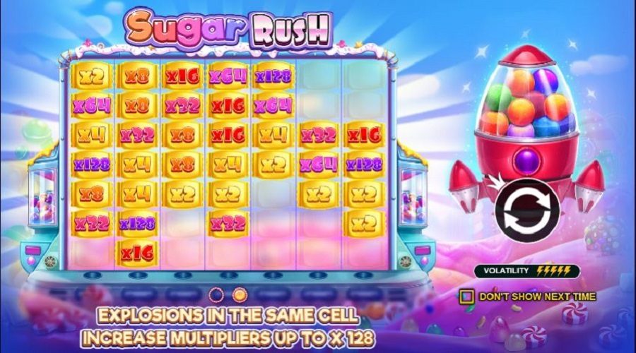 Casino Cresus : jouez à la machine à sous Sugar Rush
