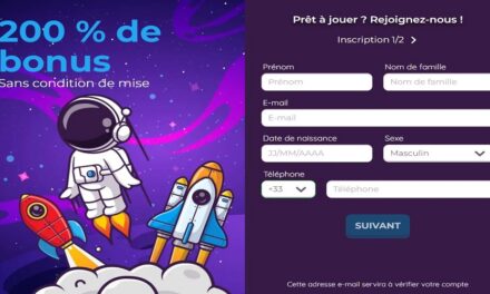 Comment s’inscrire sur Jackpot Bob Casino ?