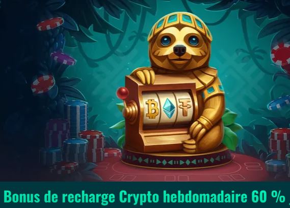 Bonus sur dépôt crypto sur Spinangas Casino