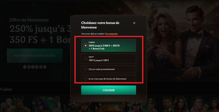 Inscription Crownplay Casino