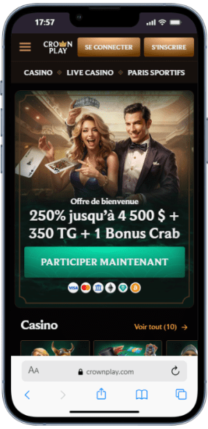 crownplay casino mobile