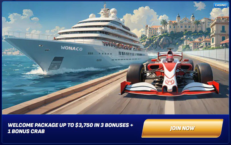 wonaco casino bonus de bienvenue