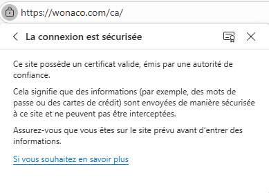 wonaco casino sécurité