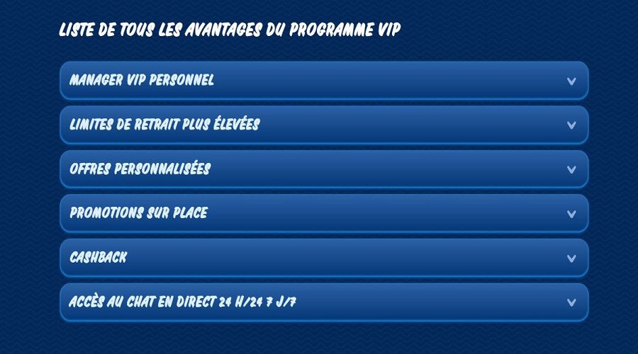 Programme VIP SG Casino