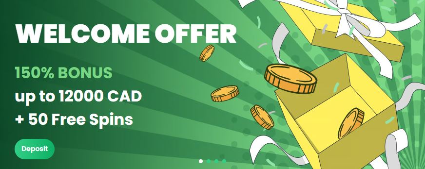 Bonus sur de bienvenue sur Betblast Casino