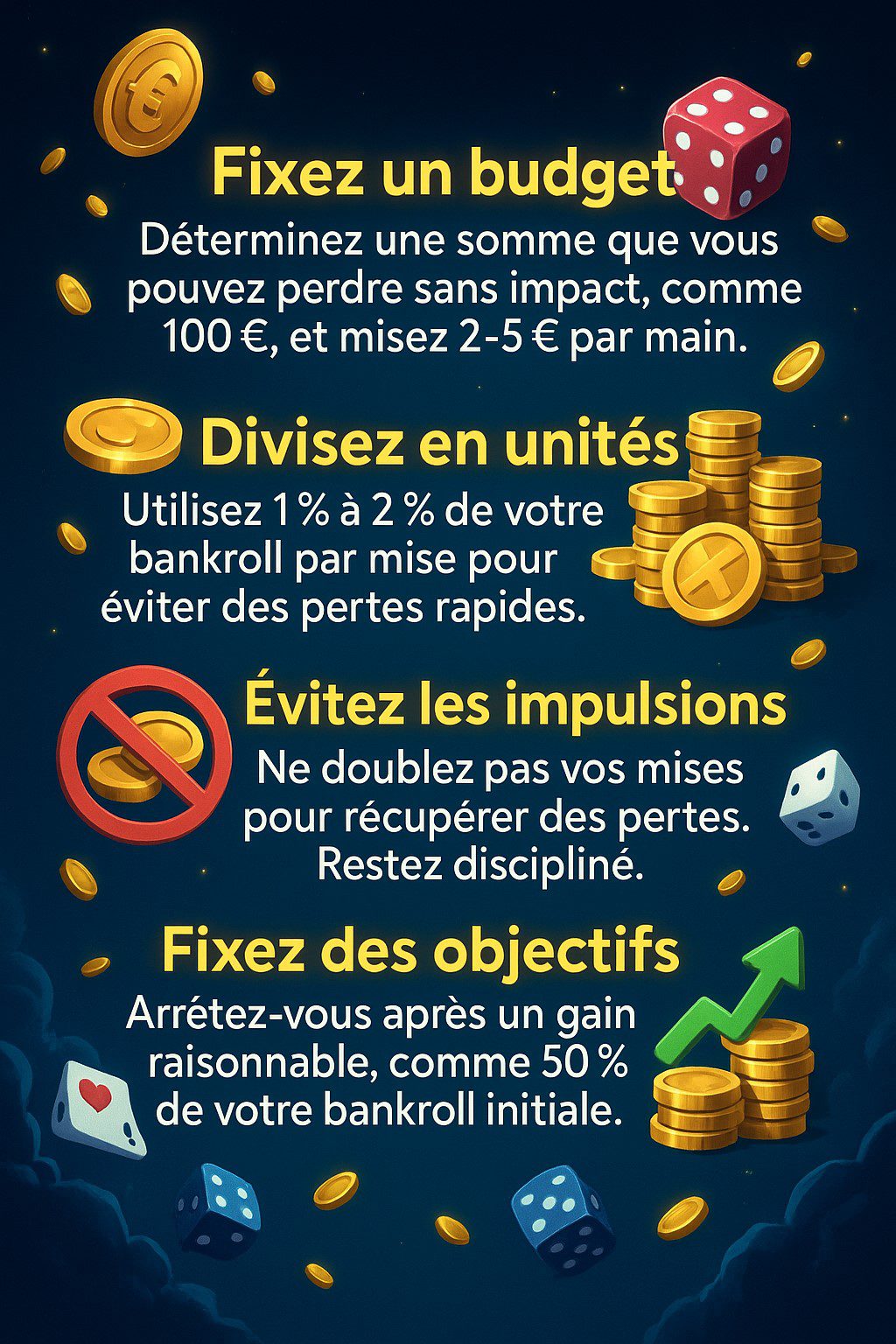 Blackjack Gérer son budget intelligemment