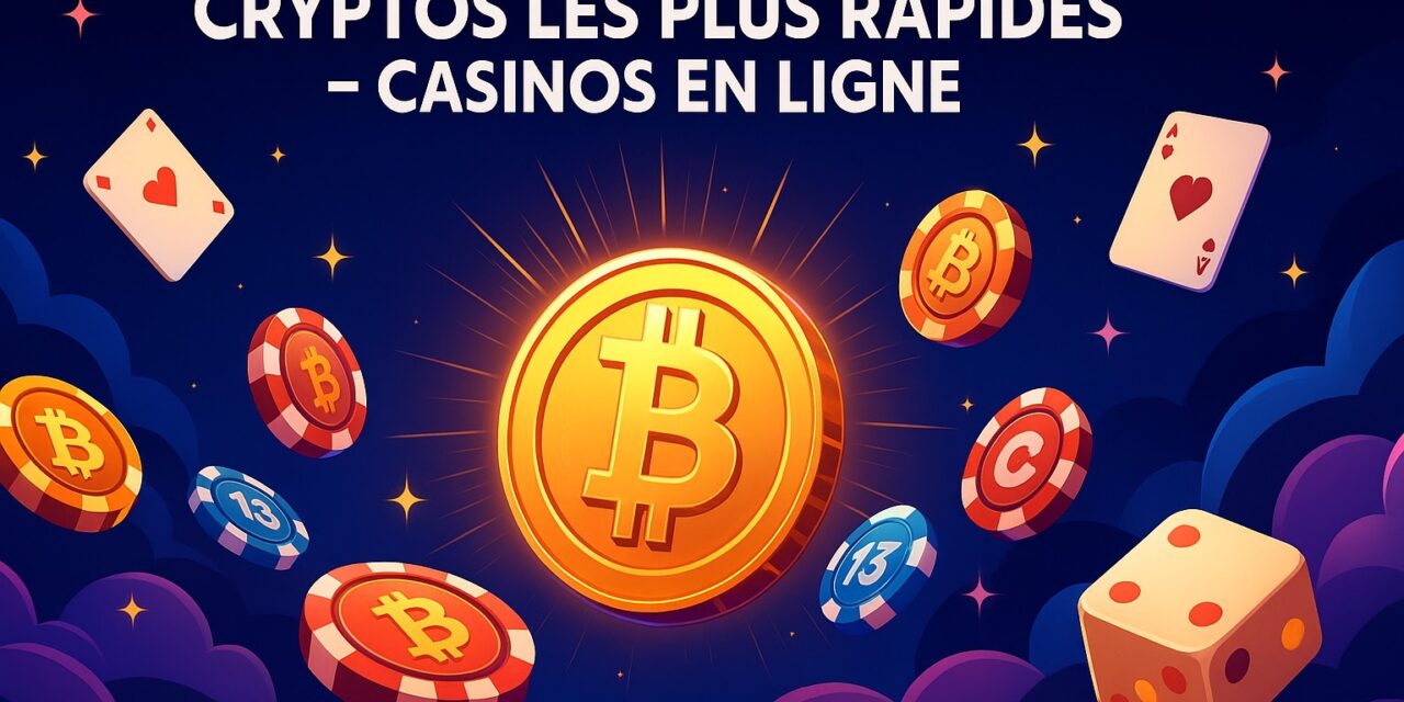 [GUIDE] Les Cryptos les Plus Rapides pour les Casinos en Juillet 2025 💸