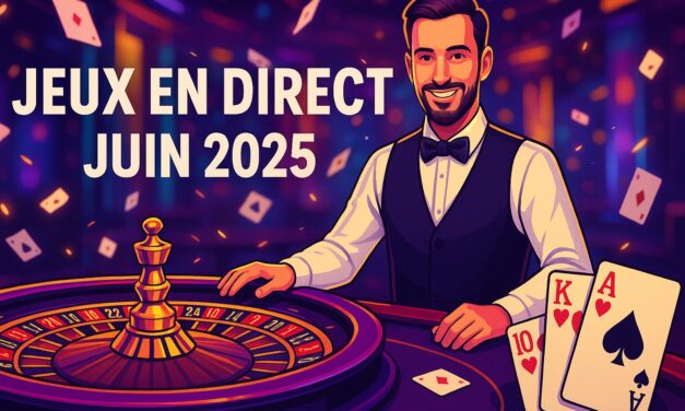 Les Jeux Casino en Direct à ne pas Manquer en Juin 2025⚡