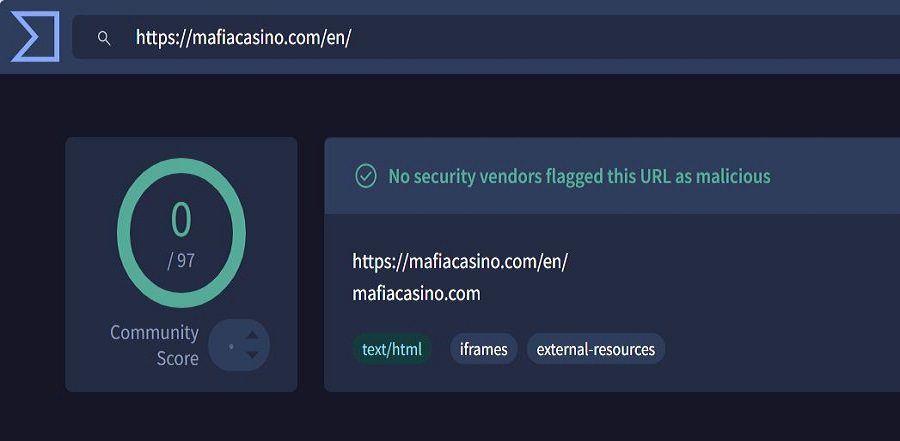Sécurité Mafia Casino