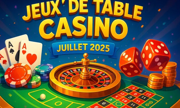 Les jeux de table incontournables en juillet 2025 🃏🌴