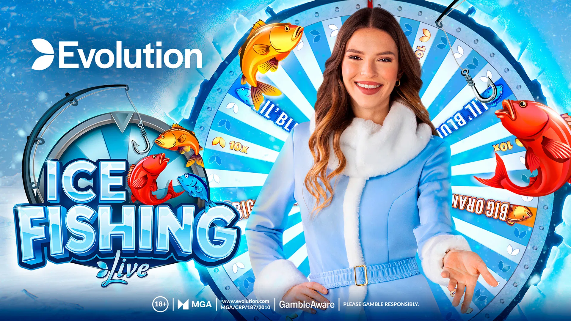 Ice Fishing Live evolution gaming