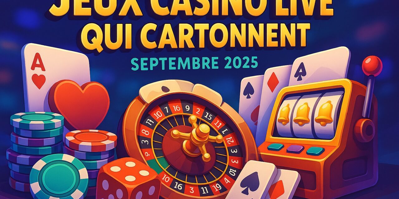 [TENDANCE] Les Jeux de Casino Live qui Cartonnent en Septembre 2025 🎥🔥