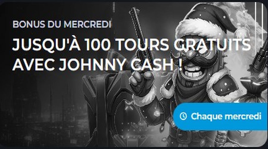 Bonus du mercredi Jeeticy Casino