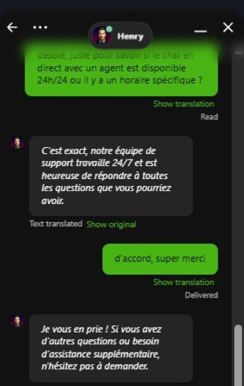 Chat en direct Jeetcity Casino