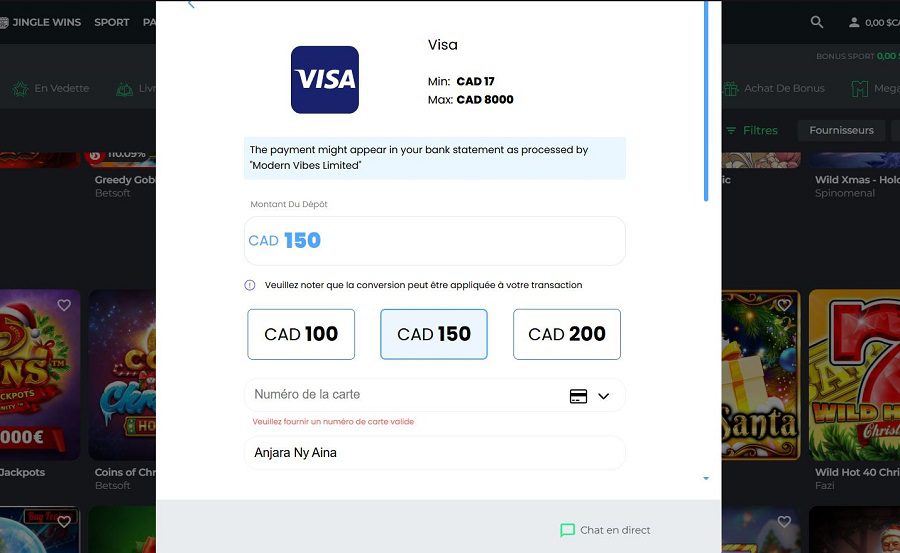Dépôt Betcollect