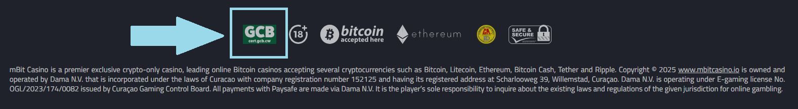 Licence casino crypto canada