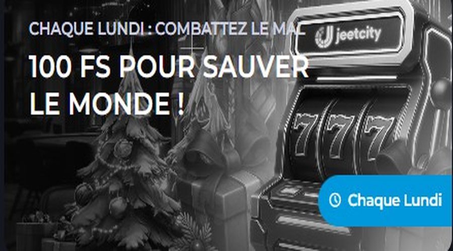 Spins du lundi Jeetcity Casino