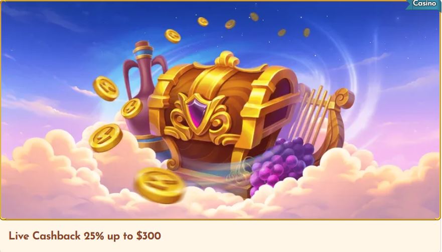Bonus cashback sur BetHall Casino