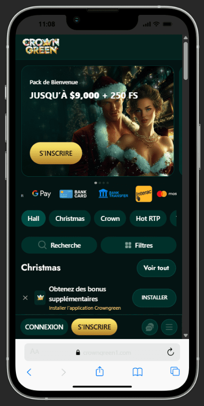 crowngreen casino mobile