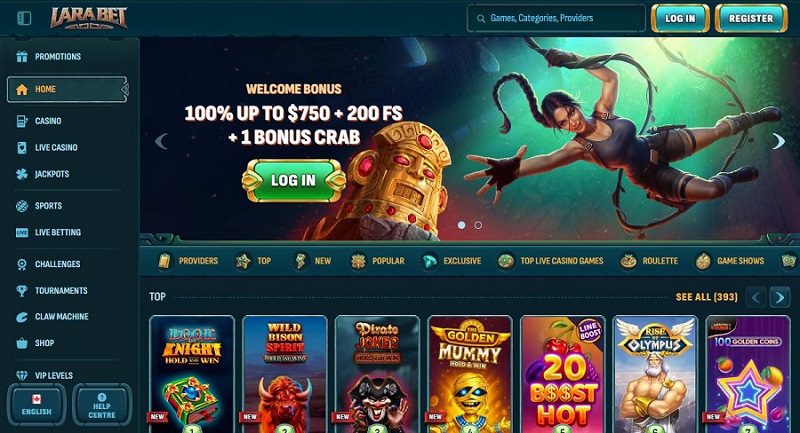 Meilleur casino crypto au Canada, Larabet Casino