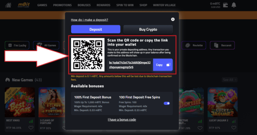 casino crypto adresse crypto