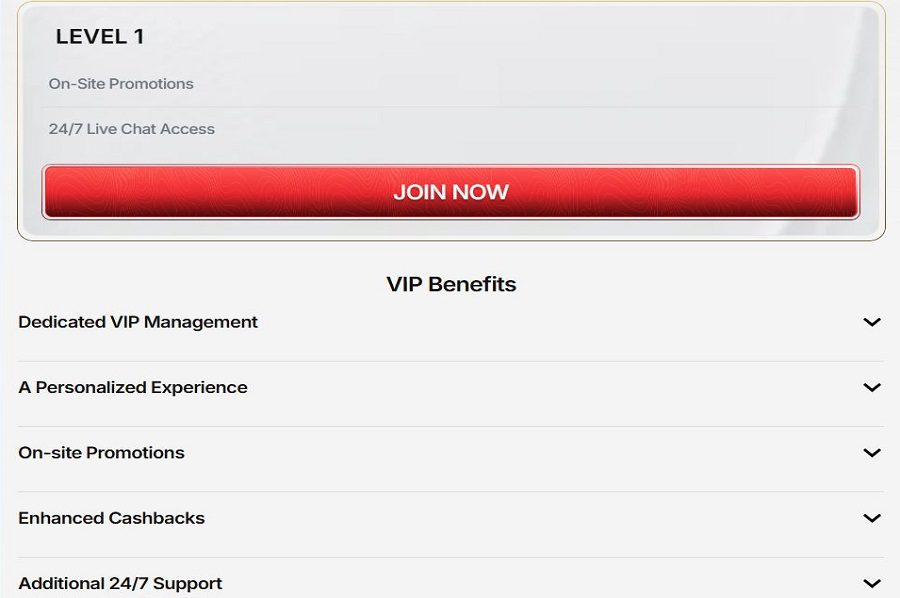 Tooniebet Casino programme VIP