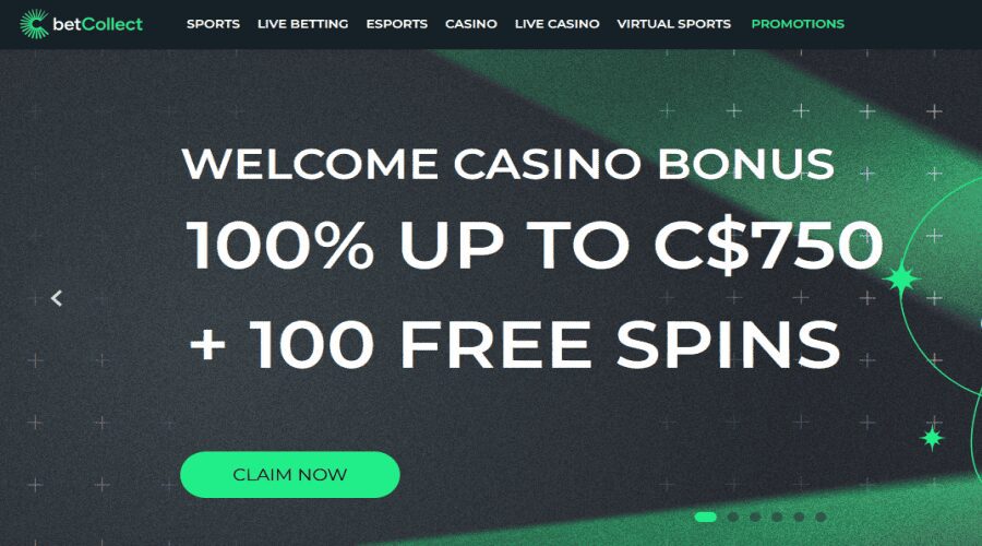 betcollect bonus de bienvenue