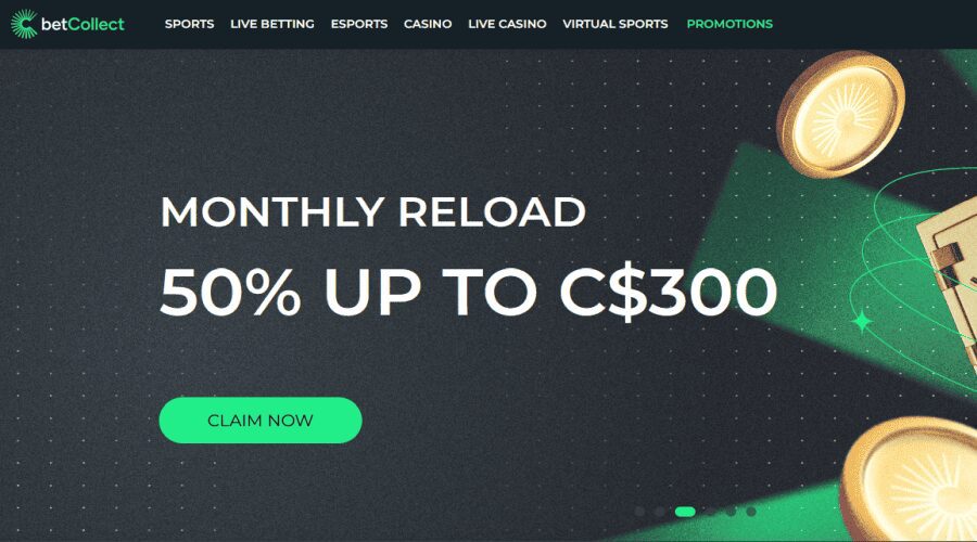 betcollect recharge mensuelle